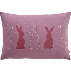 SANDER Kissenbezug Osterhasen Benny-Bunch 34x50cm Ostern pink