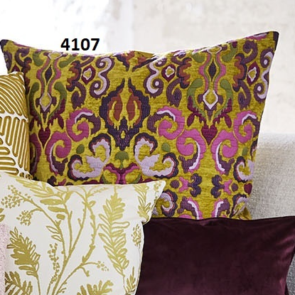 PROFLAX Kissenhülle 4107 ORIENTAL 40x40 aufwendig gewebter 3D - Jacquardstoff Fb902. bunt