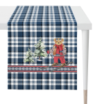 APELT_Tischlaeufer_5802_MATTI_48x140_Winter_Teddy_kariert_Fb10_blau