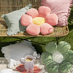 MAGMA gefülltes Formkissen MINNIE d50cm bunte Blumen