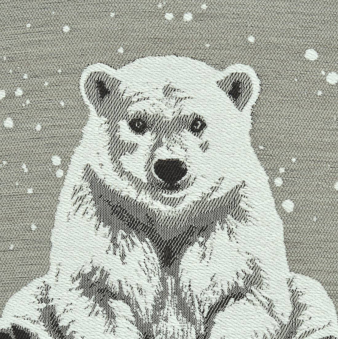 SANDER X-MAS Kissenhülle ARKTOS 45x45 Eisbär